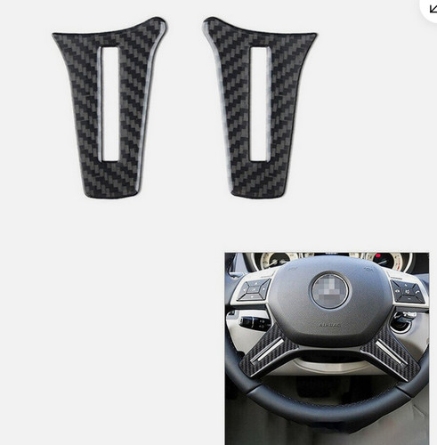 2pcs carbon fiber - fiber, steering