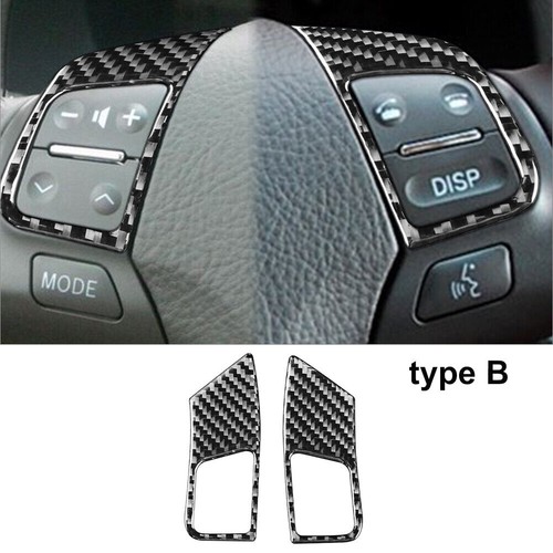 2pcs carbon fiber steering - carbon,