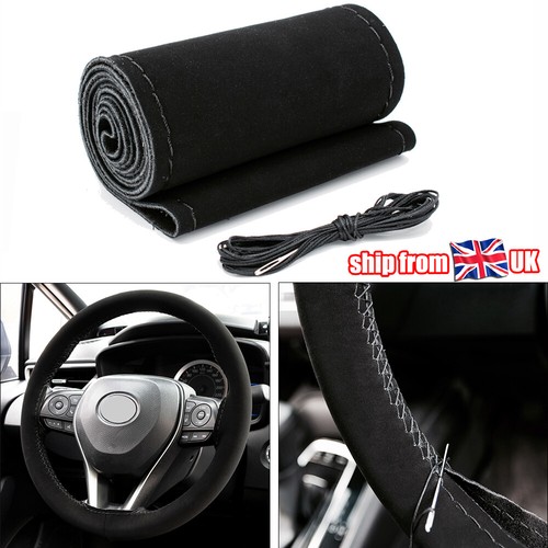 Car suede leather steering - suede,
